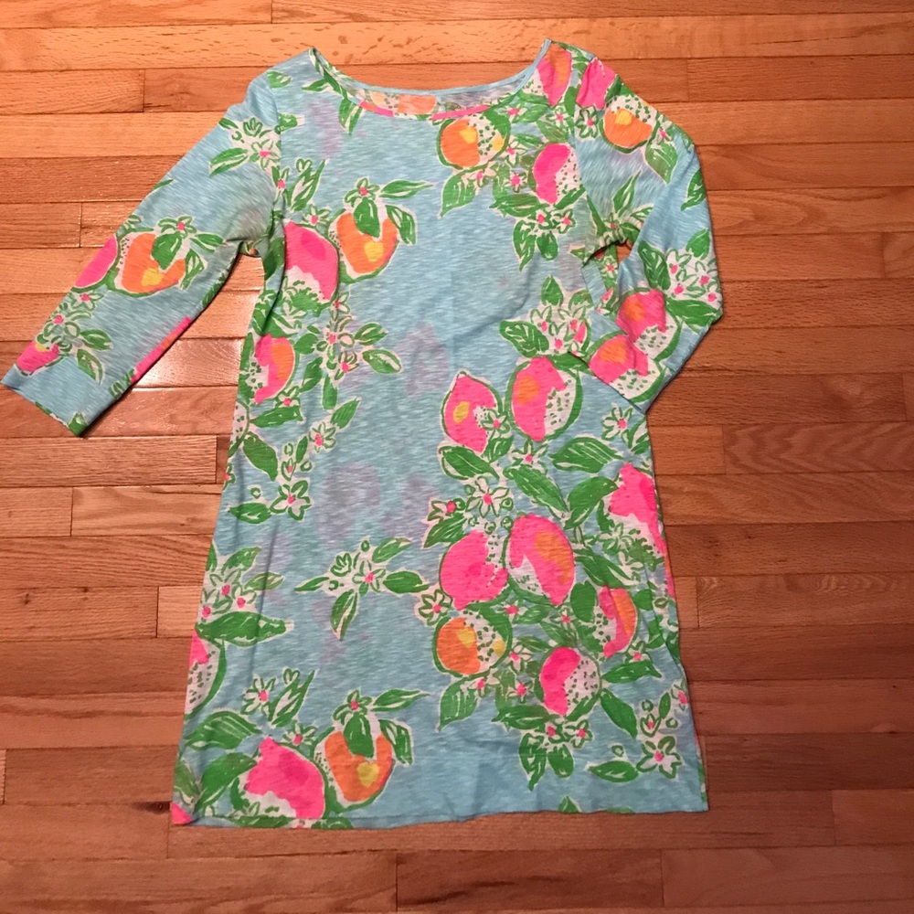 Lilly Pulitzer Marlowe Dress in Pink Lemonade